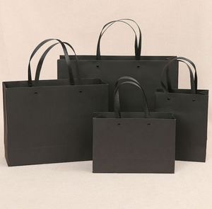 Manufacturer Custom Logo <b>Printed</b> Eco-friendly Waterproof <b>Extra</b> <b>Large</b> Packaging Clothing Gift Shopping Paper Bag Rope Lifting - Product Image 3