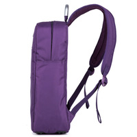 Sac à dos professionnel pour ordinateur portable, pour hommes, femmes et étudiants, en tissu Oxford et polyester, sacoche pour tablette 14 pouces, carré, violet, imperméable et antivol