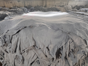 Thân Thiện Với Môi Màu Xanh Da Ướt Da Bò Hoàn Thành Sofa Da Cho Giày May Mặc Hành Lý Và Túi Xách Sử Dụng - Product Image 2