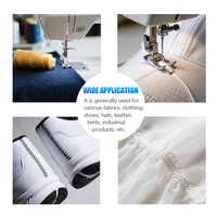 Fil de polyester filé 100% haute ténacité TFO brillant 40/2 50/2 pour fil à coudre, bobine en papier, blanc brut, prix usine