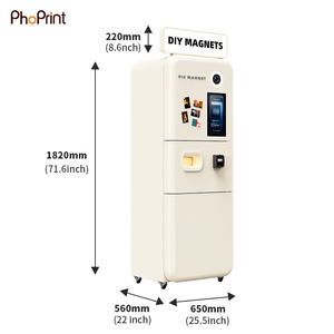 Cabina de Fotos Instantánea con Imán para Refrigerador, para Uso Comercial, Recuerdo de Viaje, para Lugares Turísticos y Centros Comerciales - Product Image 5