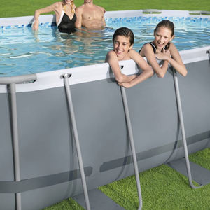 <span class=keywords><strong>Piscina</strong></span> <span class=keywords><strong>ovalada</strong></span> sobre el suelo con bomba de filtro, estructura de acero, 5614A, 305x200x84cm - Product Image 4