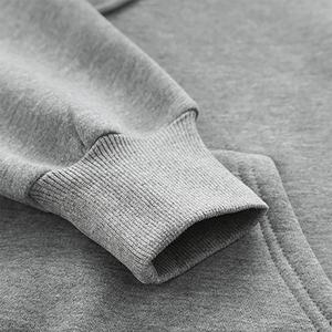 Sweat-shirt à capuche en fausse <span class=keywords><strong>fourrure</strong></span> unisexe d'hiver à manches longues - Product Image 4
