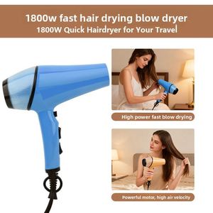 Secador de Pelo Profesional de Alta Potencia para Salones y Hogares, Cuidado Nutritivo del Cabello, Aire Frío, Luz Azul, Fragancia, Motor AC, Europeo - Product Image 2