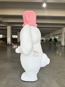 Cinnamoroll gonfiabile cane mascotte Costume personaggio dei <span class=keywords><strong>cartoni</strong></span> animati Cosplay gigante del partito peluche di Halloween gigante divertente <span class=keywords><strong>per</strong></span> <span class=keywords><strong>adulti</strong></span> - Product Image 4