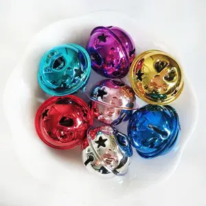 Warna Kustom Ukuran Menerima Vacuum Elektroplating Logam Berwarna Pohon Natal Dekorasi Jingle Bell - Product Image 4