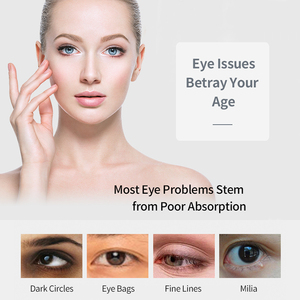 อุปกรณ์เสริมความงามใบหน้าวัสดุ ABS และซิลิโคน เครื่องนวดตาอัจฉริยะอุณหภูมิคงที่ ปรับได้ 3 สี อุปกรณ์ดูแลผิวหน้า - Product Image 2