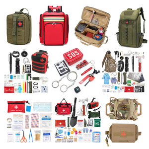 Kit di Emergenza per <span class=keywords><strong>Campeggio</strong></span> all'Aperto, Kit di Pronto Soccorso, <span class=keywords><strong>Attrezzatura</strong></span> di Sopravvivenza con Borsa Compatibile Sistema Molle, <span class=keywords><strong>Tenda</strong></span> d'Emergenza - Product Image 4