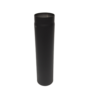 <span class=keywords><strong>Tuyau</strong></span> de poêle à paroi unique en acier au carbone noir de 6 po de diamètre pour une longueur de 500 mm - Product Image 1