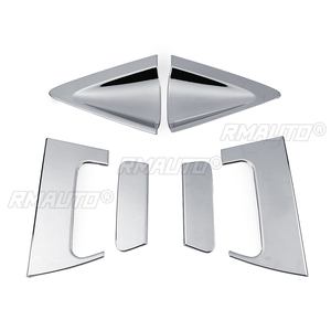 Accessoires de voiture pour Honda Vezel HR-V HRV 2016-2018, 6 pièces, garniture de poignée de porte arrière latérale en ABS chromé/fibre de carbone - Product Image 4