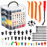 Fournisseur d'usine HE54 330 pièces de clips de fixation pour voiture, 12 types de rivets en plastique pour Honda, Daewoo, Jeep, Suzuki, BMW