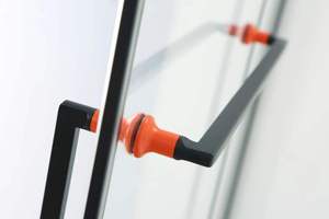 QT-11Z vòi hoa sen hình thoi hoặc màn hình vòi hoa sen với hai tấm cố định và một phòng tắm bảng mở - Product Image 6