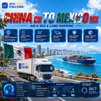 Transitaire FCL Mexique Fret maritime depuis la Chine Conteneur complet 40HQ Service d'agent de dédouanement