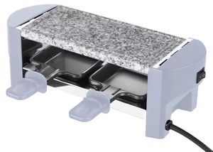 Griglia Elettrica Commerciale 350W per 2 Persone in Acciaio Inox, Raclette e Yakitori Senza Fumo, Antiaderente, con Controllo Digitale, per Esterni, Hotel e Casa - Product Image 4