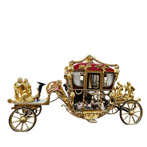 Chariot Équestre Électrique pour l'Immobilier, Célébration d'Ouverture d'Entreprise, Chariot Touristique à Chevaux à Vendre - Product Image 5