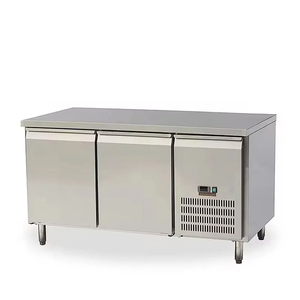 Thương mại duy nhất nhiệt độ thủy tinh Salad truy cập kemer thanh thép không gỉ siêu thị sử dụng máy Làm lạnh điện - Product Image 3