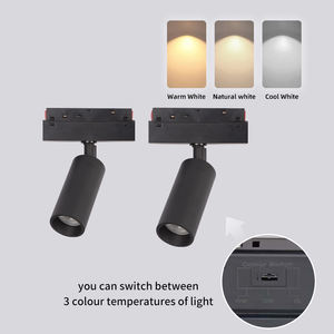 Rail lumineux magnétique LED avec température de couleur CCT réglable, design moderne, interrupteur à cadran dimmable, <span class=keywords><strong>luminaire</strong></span> - Product Image 5
