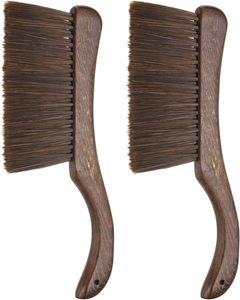 2 Spazzole a Mano da 33 cm con Setole Morbide, Spazzola per la Pulizia con Manico Curvo e Quattro File di Setole per Auto e Letto - Product Image 1