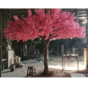 Ide produk baru Centerpiece pohon bunga sakura tiruan dengan harga grosir