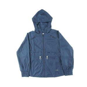 Chaqueta Deportiva Asics Nagino Actibreeze Tejida para Mujer, Color Azul Marino, Ligera, con Capucha - Product Image 1
