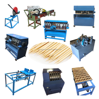 Ensemble de production complet, machine de fabrication de brochettes en bambou