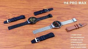 NEW ARRIVAL H4 Pro MAX <strong>Smart</strong> <strong>Watch</strong> with NFC Electronic Payment IP67 Waterproof Magnetic Charging 3 Straps Unisex Business - Product Image 5