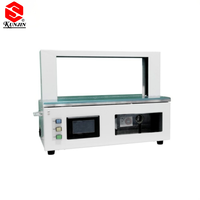 KUNJIN 3047 Nouvelles Idées de Produits 2025 Cigarette-box-wrapping-machine Box Plastic Wrapping Machine 30mm Film Tape