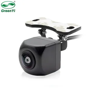 GreenYi 170度AHD 1080P Vehicle Rear View Camera Car Reverse Black Fisheye Lens Night Vision Waterproof Universal