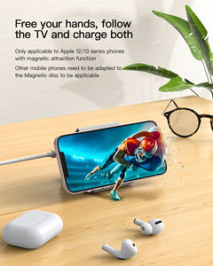Nuevo <span class=keywords><strong>Cargador</strong></span> Inalámbrico Magnético Plegable Cyboris con Función PD de 10W, Luz Táctil Integrada, Puede Cargar Múltiples Teléfonos Móviles al Mismo Tiempo - Product Image 5
