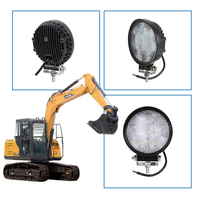 Projecteur de travail LED 10W DC9-32V IP67 à faisceau large/spot, boîtier en aluminium moulé sous pression, température de couleur 6000K, pour chariot élévateur de grande taille
