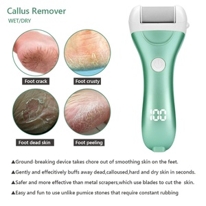 Lima electrónica para pies, herramientas de pedicura, lima recargable para pies, removedor eléctrico de callos resistente al agua para piel dura - Product Image 4