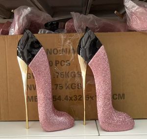 Flacon de <span class=keywords><strong>parfum</strong></span> vide en forme de chaussures à talons hauts en cristal personnalisé, élégant flacon en verre en forme de chaussures à talons hauts, flacon de <span class=keywords><strong>parfum</strong></span> - Product Image 5