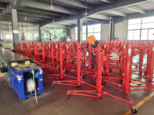 Outils de véhicule de levage de panneau de levage de cloison sèche de haute qualité de 11 pieds pour la chaîne hydraulique de levage de plaques de plâtre 68KG - Product Image 5