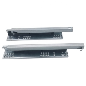 Fond Monté Rail Télescopique Glissière Cachée Undermount Doux Clsoing Pousser Tiroir Diapositives - Product Image 3