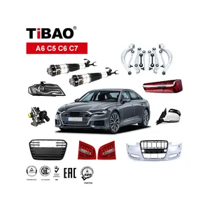 TiBAO Car Parts front bumper headlight body kit For Audi A6C6 A6 C5 C6 C7 C8 4F 8E 2004 - 2008 2012 2013 p2015 2019