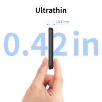 Batterie externe ultra-mince portable 5000 mAh à chargement sans fil 2026 – Power Banks magnétiques personnalisables