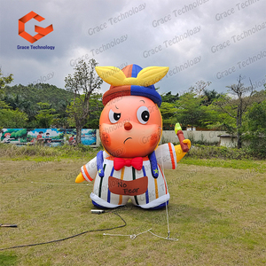 Mascotte gonflable géante personnalisée, modè<span class=keywords><strong>le</strong></span> d'animal de dessin animé, personnage pour les décorations d'événements festifs, design de ballon unique - Product Image 2