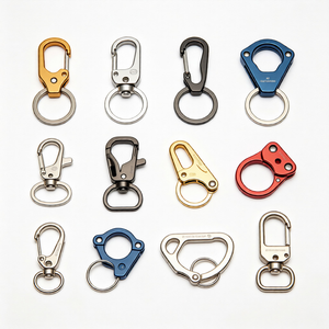 Porte-clés en acier inoxydable usiné sur commande CNC avec accessoires de fixation pour sac de vélo selon votre dessin - Product Image 2