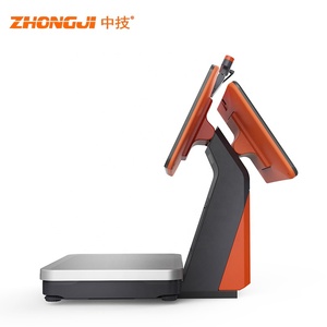 Zhongji 15/30kg độ chính xác cao ai cân mã vạch nhãn quy mô màn hình cảm ứng 1g Công nghệ kết nối chính xác-Wifi NFC USB - Product Image 2