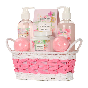 Rose <strong>Scented</strong> <strong>Bath</strong> Spa Basket Gift Set OEM &amp; ODM Wholesale <strong>Bath</strong> and <strong>Body</strong> <strong>Works</strong> Exquisite Packaging