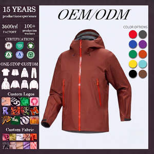 Chaqueta de Invierno Personalizada con Corte a Medida, Completamente Cosida y Sellada, Impermeable, con Capucha, de Secado Rápido, para Senderismo, <span class=keywords><strong>Ciclismo</strong></span> y Actividades al Aire Libre - Product Image 1