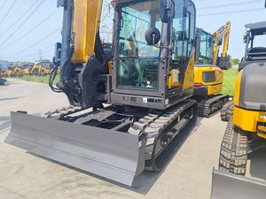 Nombre del Producto: ¡Gran Oferta! Excavadora Hidráulica de Orugas de 8 Toneladas, Alto Rendimiento, Confiable, con Motor Kubota, Suministro Directo de Fábrica, Modelo Mid S - Product Image 1