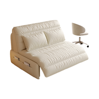Canapé-lit électrique multifonctionnel moderne avec télécommande sans fil, portable, simple ou double, pliable, pour salon et bureau
