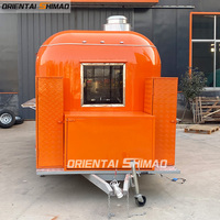 Véhicule de restauration mobile de haute qualité, cuisine personnalisée, chariot de vente ambulante, équipement de cuisine commercial, camion de nourriture