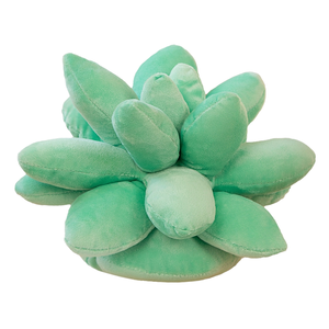 Lk bán buôn mô phỏng màu xanh lá cây mọng nước đồ chơi sang trọng nhồi bông Ghế đệm gối với PP bông Điền - Product Image 1