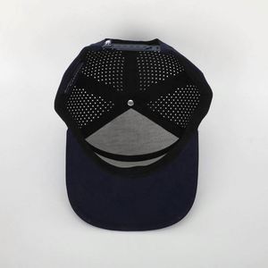 หมวกแก๊ปปักโลโก้สั่งทำขายส่ง 6 แผง คุณภาพสูง โพลีเอสเตอร์ ปีกแบน เจาะรูด้วยเลเซอร์ แฟชั่นกีฬา ปรับขนาดได้ เหมาะสำหรับกิจกรรมกลางแจ้ง ปั่นจักรยาน - Product Image 6