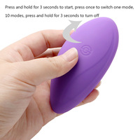 Masajeador Eléctrico de Senos de Silicona Líquida, Recargable por USB, 9.5cm, Rosa/Morado, Dispositivo para el Cuidado del Pecho para Uso Doméstico