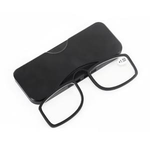 Gafas de Lectura Portátiles con Clip para la Nariz para Hombre y Mujer, Mini Gafas de Presbicia con Estuche, de 1.0 a 3.5 - Product Image 5