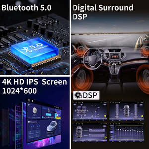 Système de navigation Android Aud A3 avec grand écran, commande centrale intégrée, radio intelligente, caméra de recul USB compatible avec le tableau de bord - Product Image 4