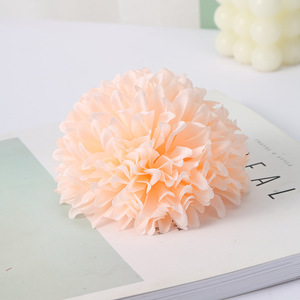 ดอกแมมม่าประดิษฐ์จากผ้าเหมือนจริง หัวดอกไม้แมมม่าสำหรับงาน DIY ตกแต่งงานแต่งงาน ตกแต่งบ้านสไตล์โมเดิร์น ดอกไม้ประดิษฐ์ทำมือสำหรับตกแต่งงานแต่งงาน - Product Image 3